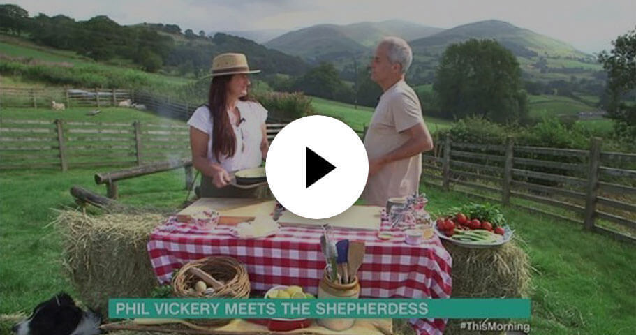 Grandma Wynn's Wensleydale flan